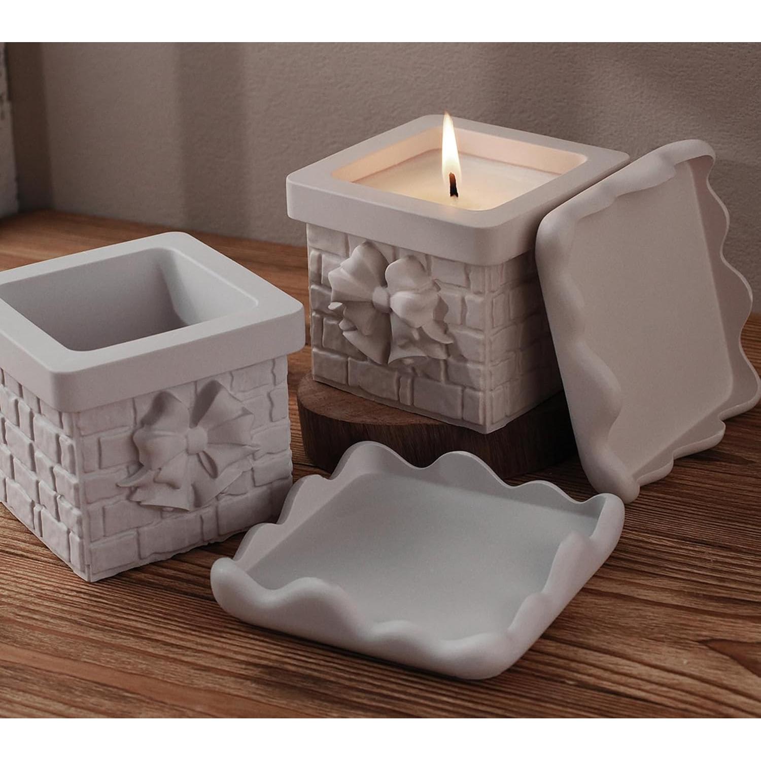 Caja de Almacenamiento de Silicona Wehous Chimenea de Nieve