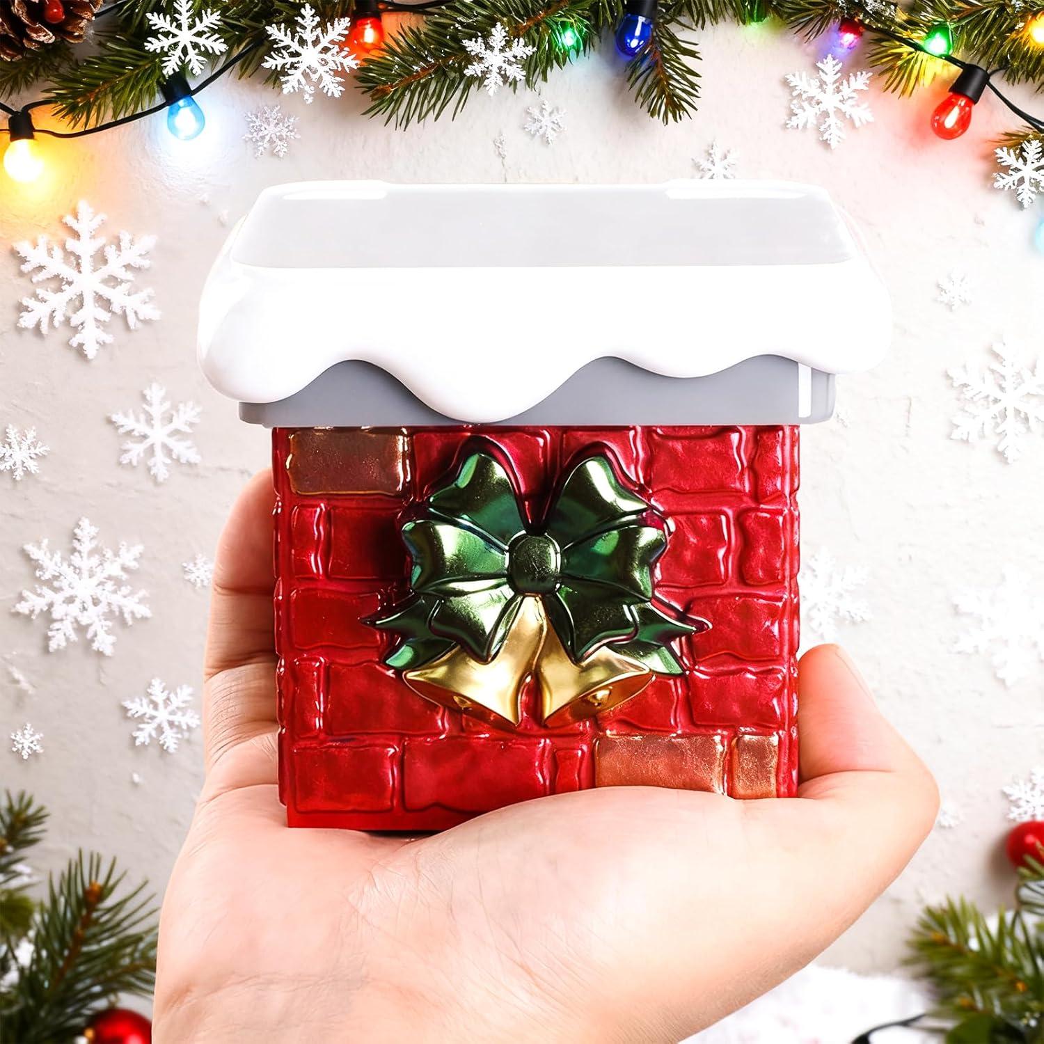 Caja de Almacenamiento de Silicona Wehous Chimenea de Nieve