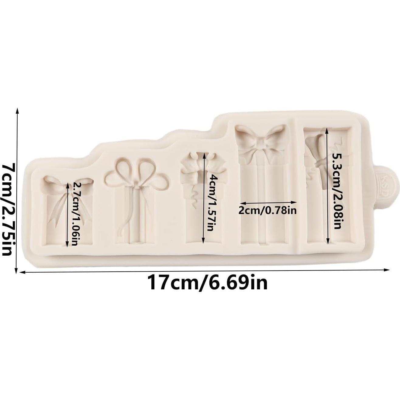 Molde de Silicona para Caja de Regalo QDMOLDS 25x17 cm