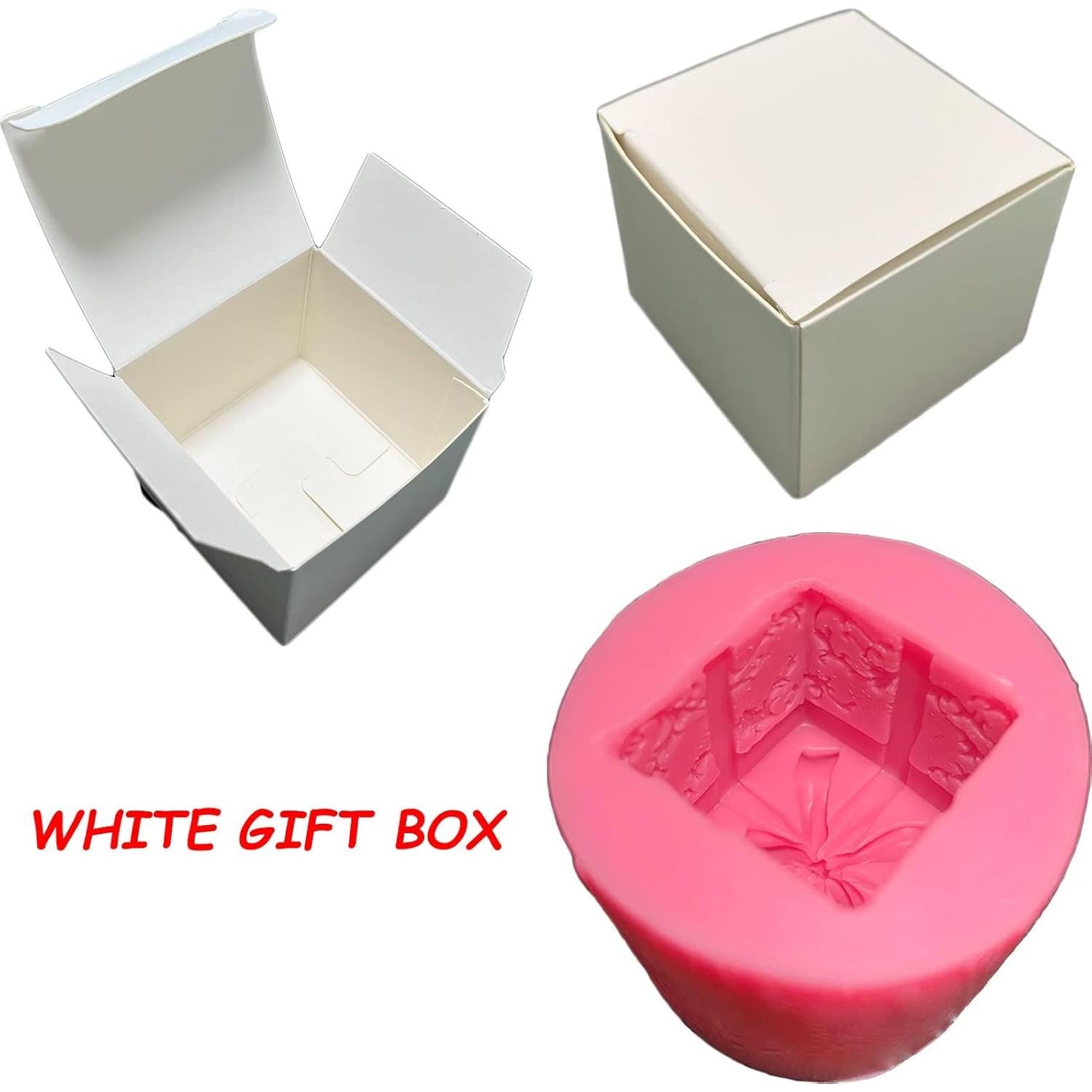 Molde de Silicona CALOPET para Jabón y Velas - Caja de Regalo