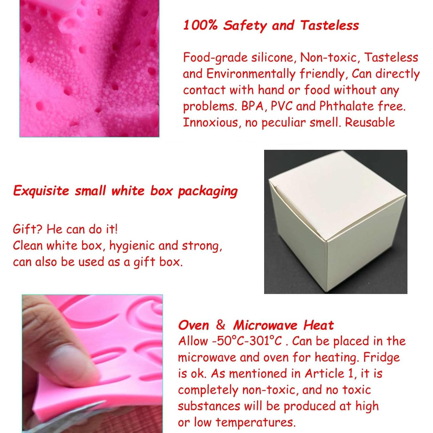 Molde de Silicona CALOPET para Jabón y Velas - Caja de Regalo