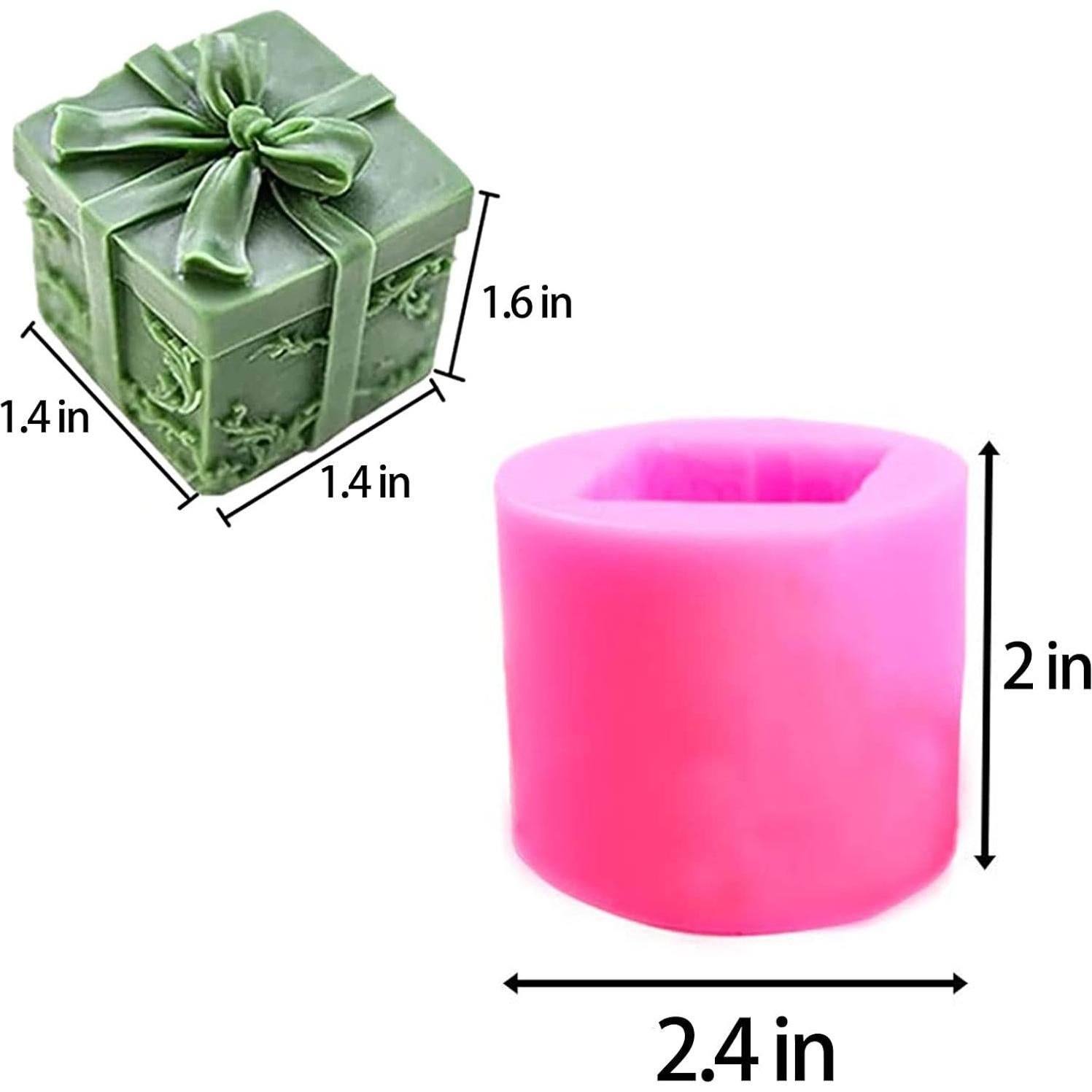 Molde de Silicona CALOPET para Jabón y Velas - Caja de Regalo