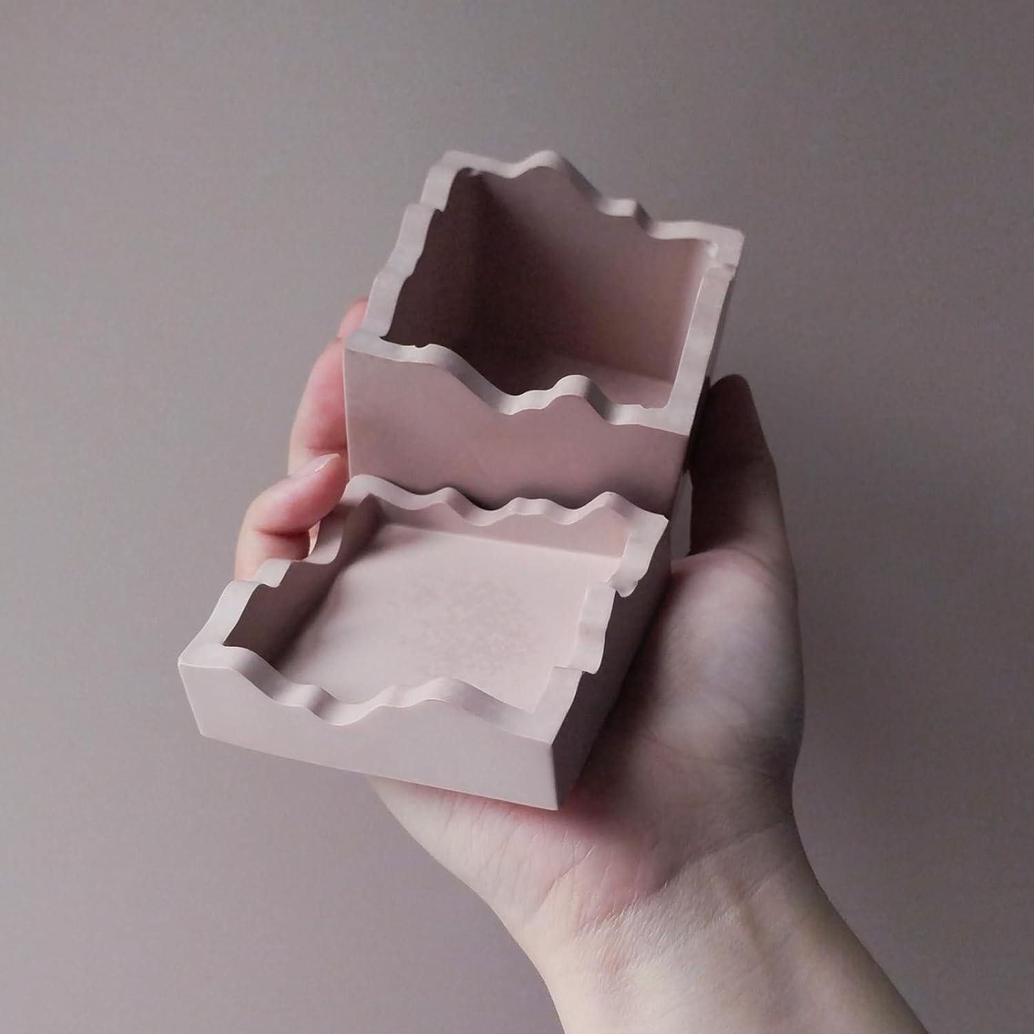 Molde de Silicona Cuadrado Japleed para Velas y Joyería