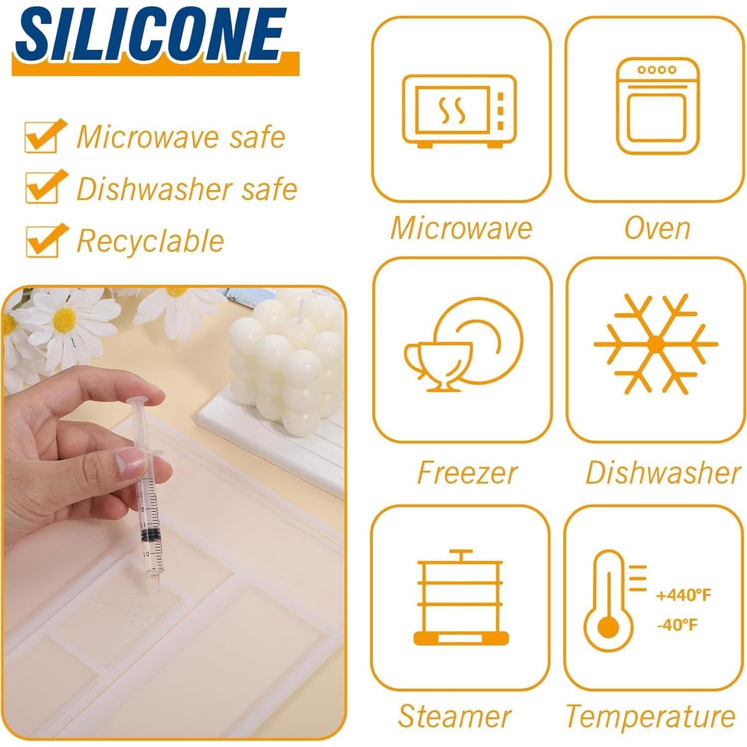 Molde de Silicona para Caja de Dominó Trinkrittey 29.5x19.5cm