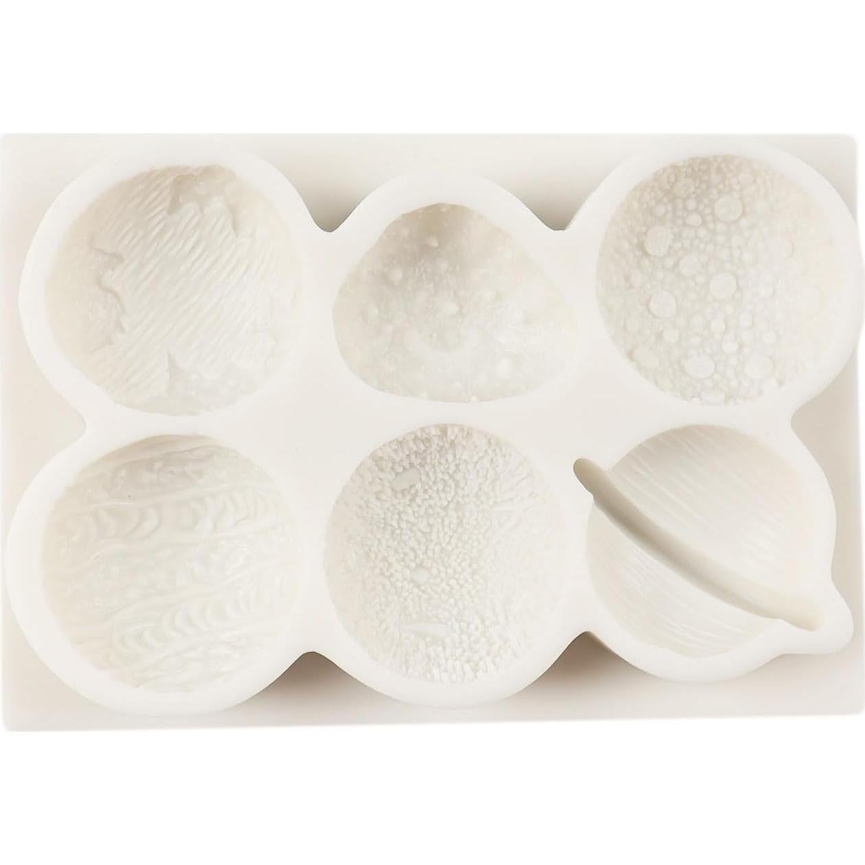 Molde de Silicona Espacial QDMOLDS para Fondant y Chocolate