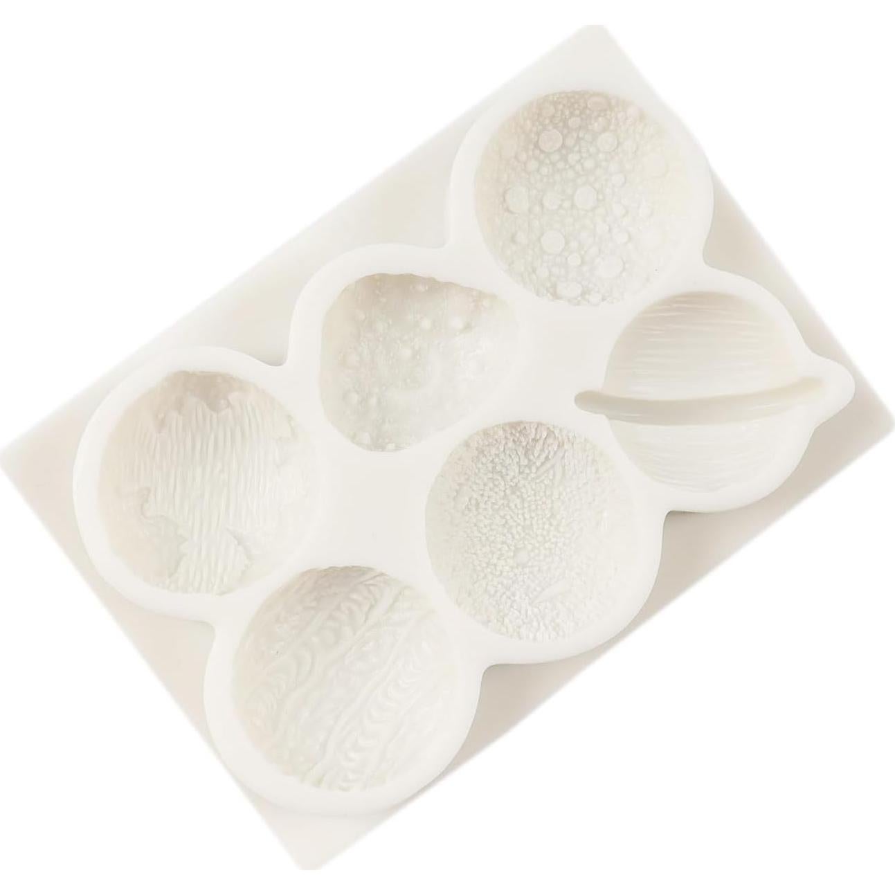 Molde de Silicona Espacial QDMOLDS para Fondant y Chocolate