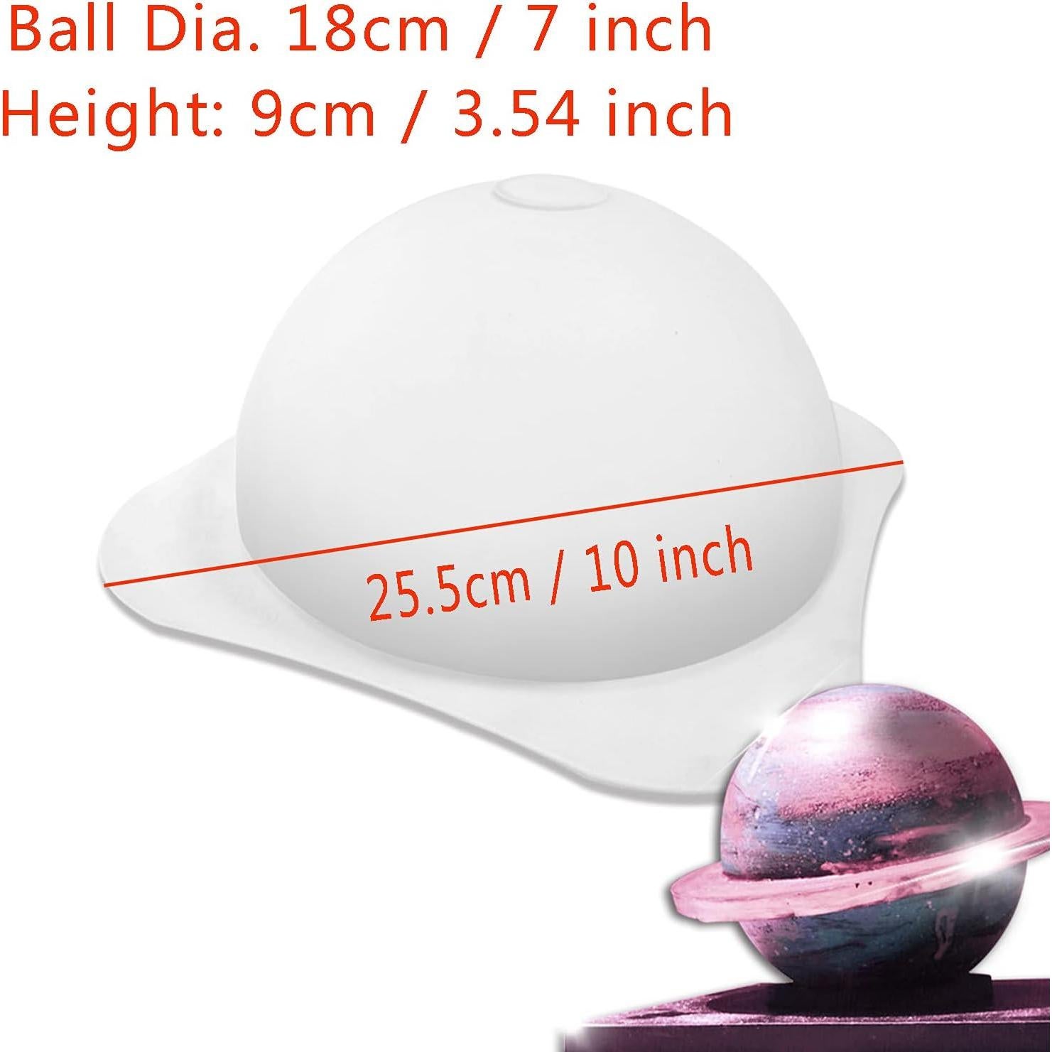 Molde de Silicona Grande Tswinsky 18cm para Pastel Mousse