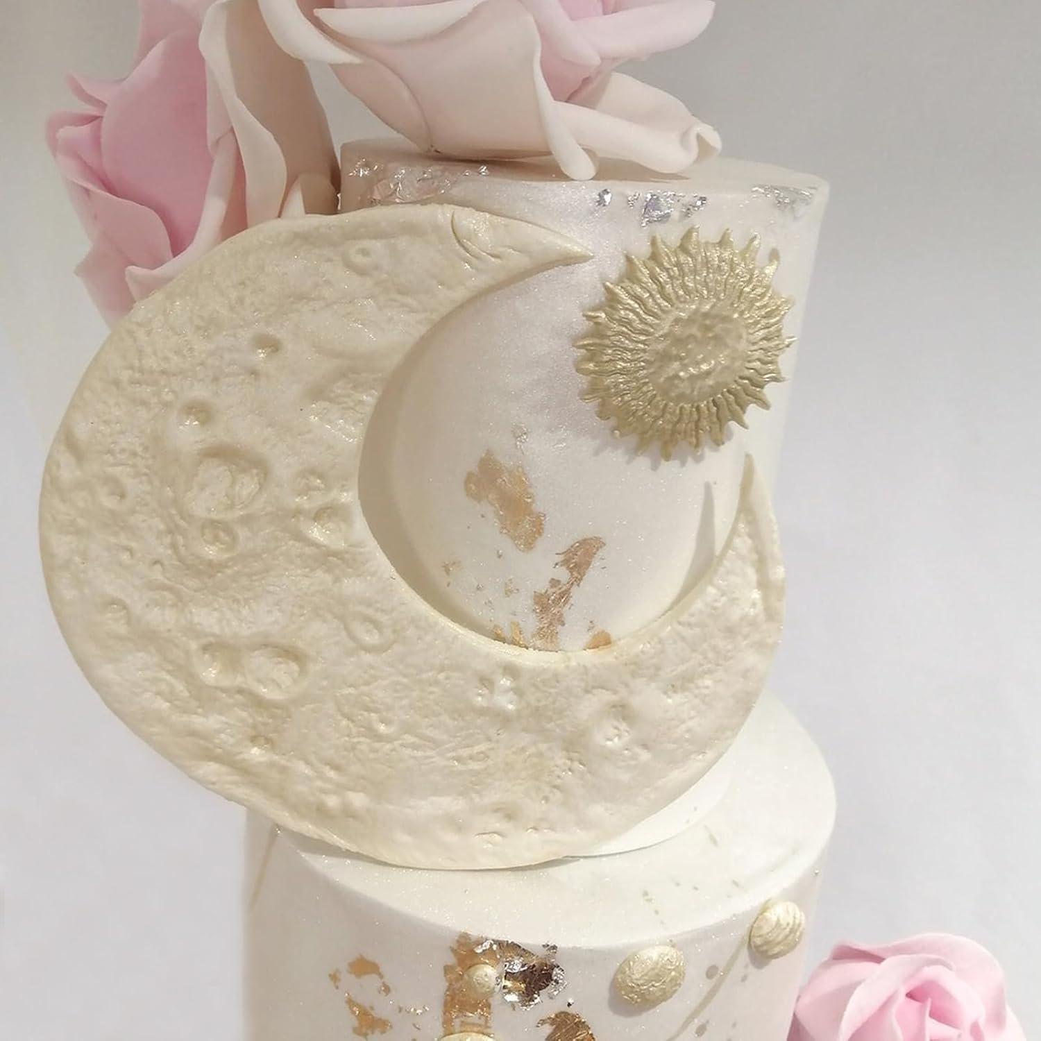 Molde de Fondant Espacial Xcake Lcook - 3 Piezas de Silicona