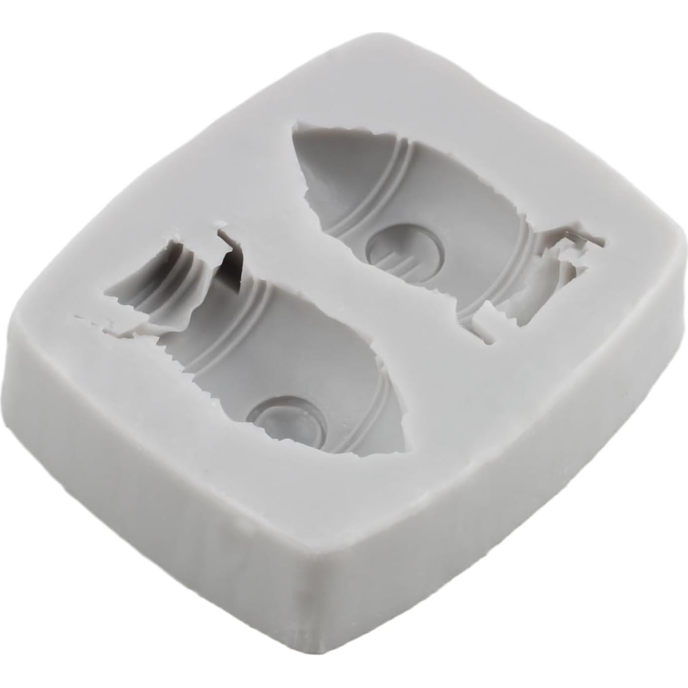 Molde de Silicona Espacial Sijiangmold 6 Piezas Fondant