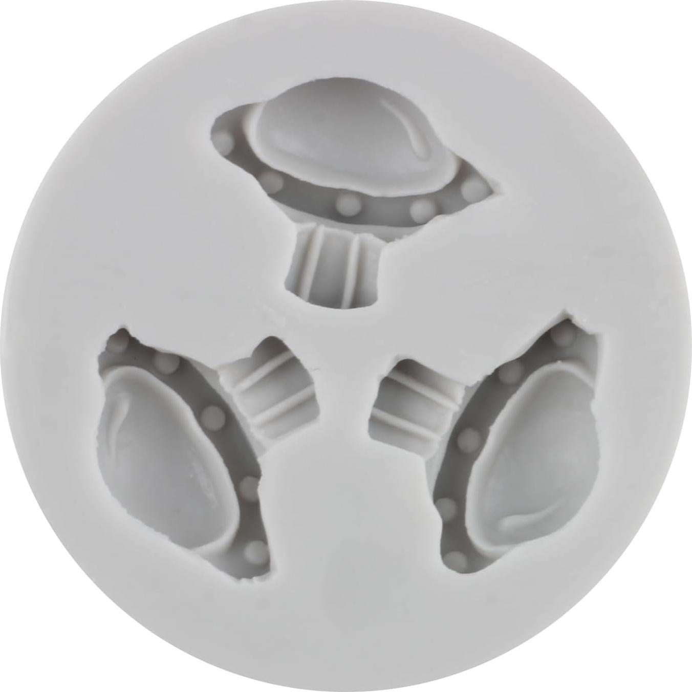 Molde de Silicona Espacial Sijiangmold 6 Piezas Fondant