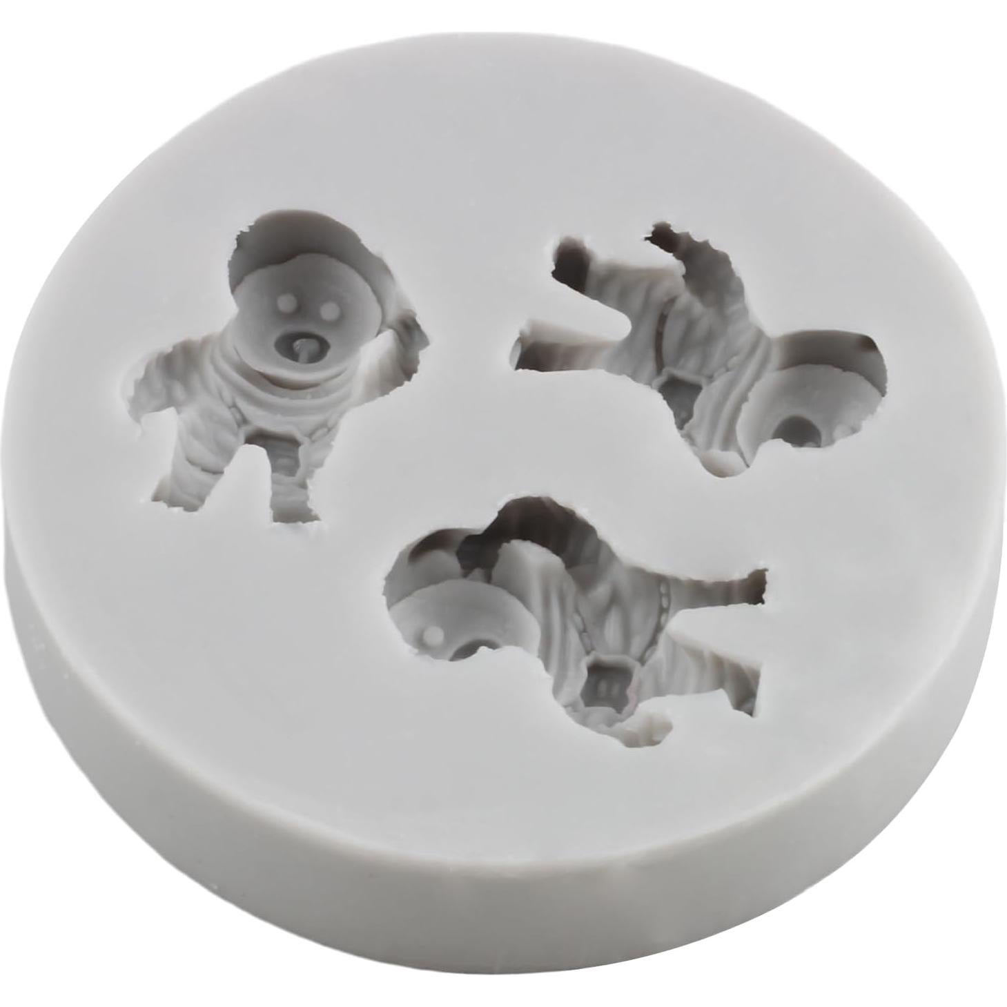 Molde de Silicona Espacial Sijiangmold 6 Piezas Fondant