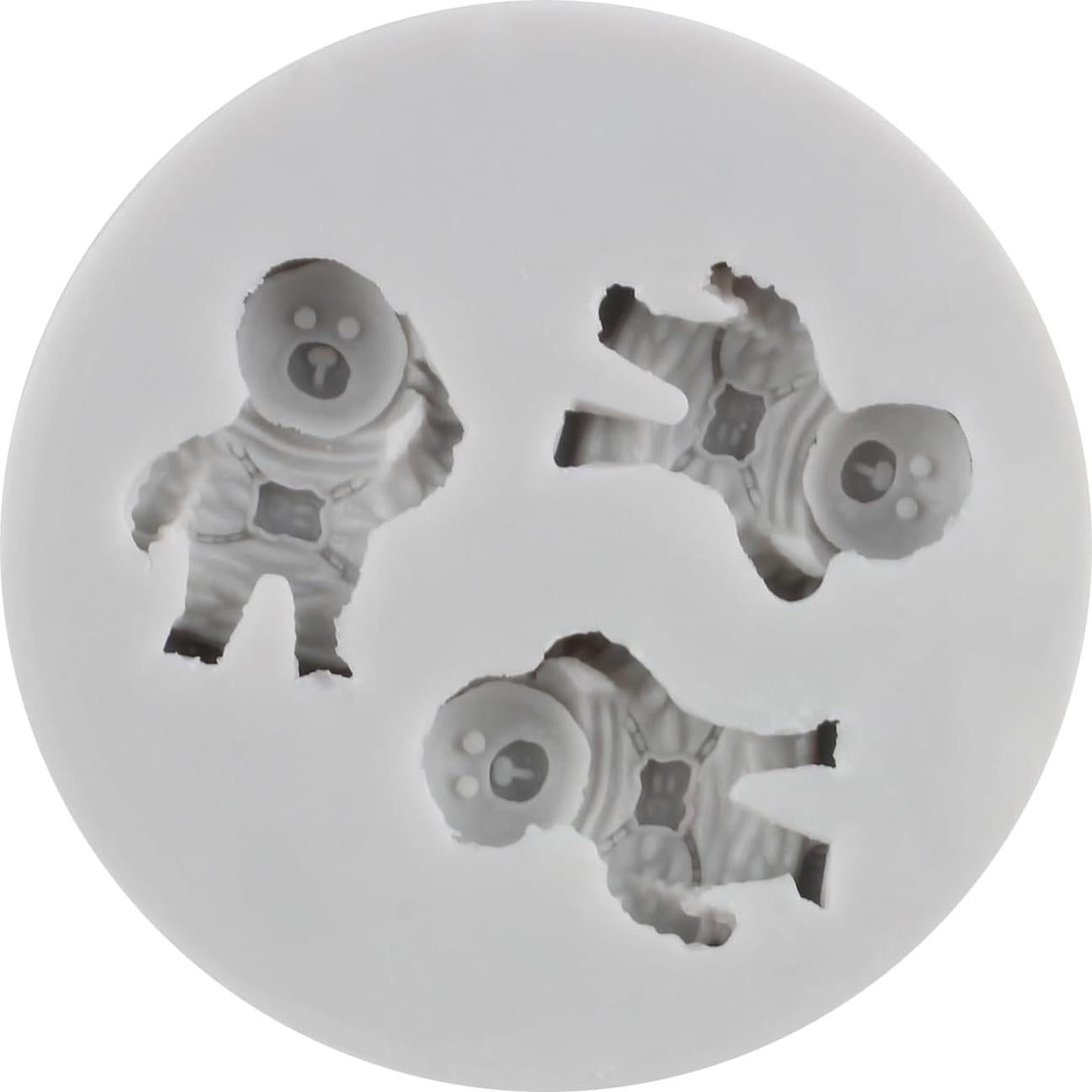Molde de Silicona Espacial Sijiangmold 6 Piezas Fondant