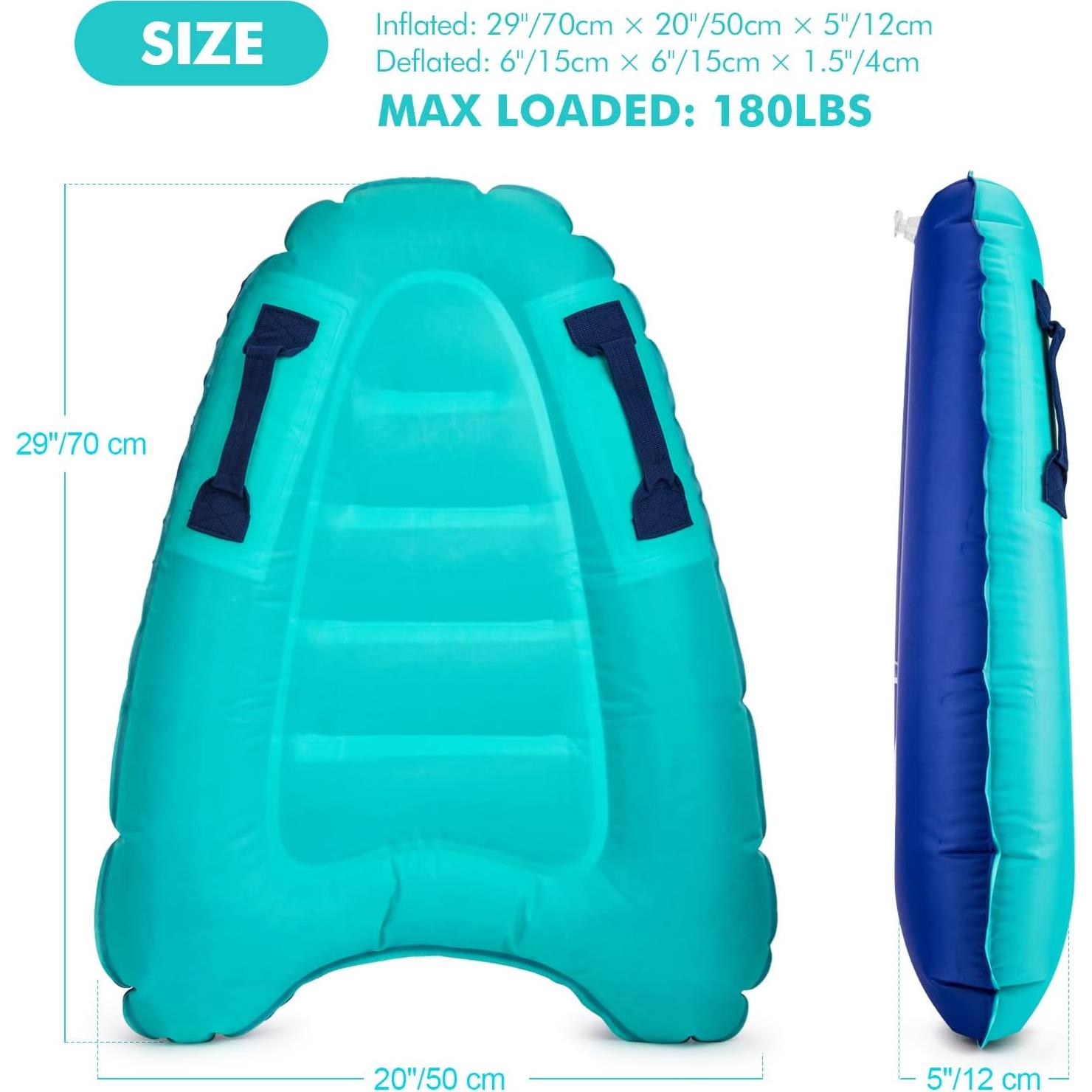 Tabla de Surf Inflable Trivamo 75x60 cm para Nadar