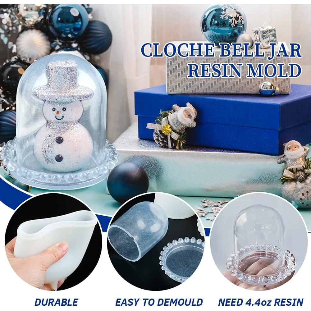 Molde de Resina Wehous para Campana Cloche y Taza de Dados