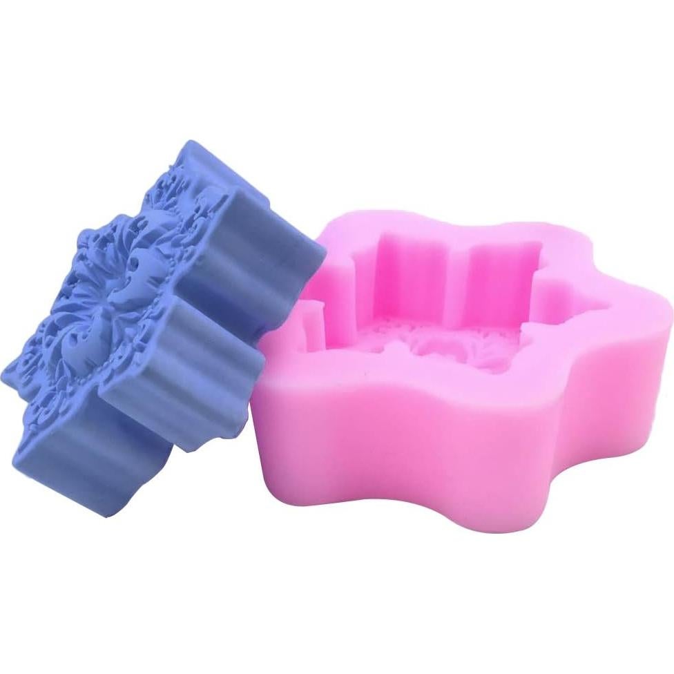 Molde de Silicona Copo de Nieve Monqui 8.1x8.1x2.5 cm