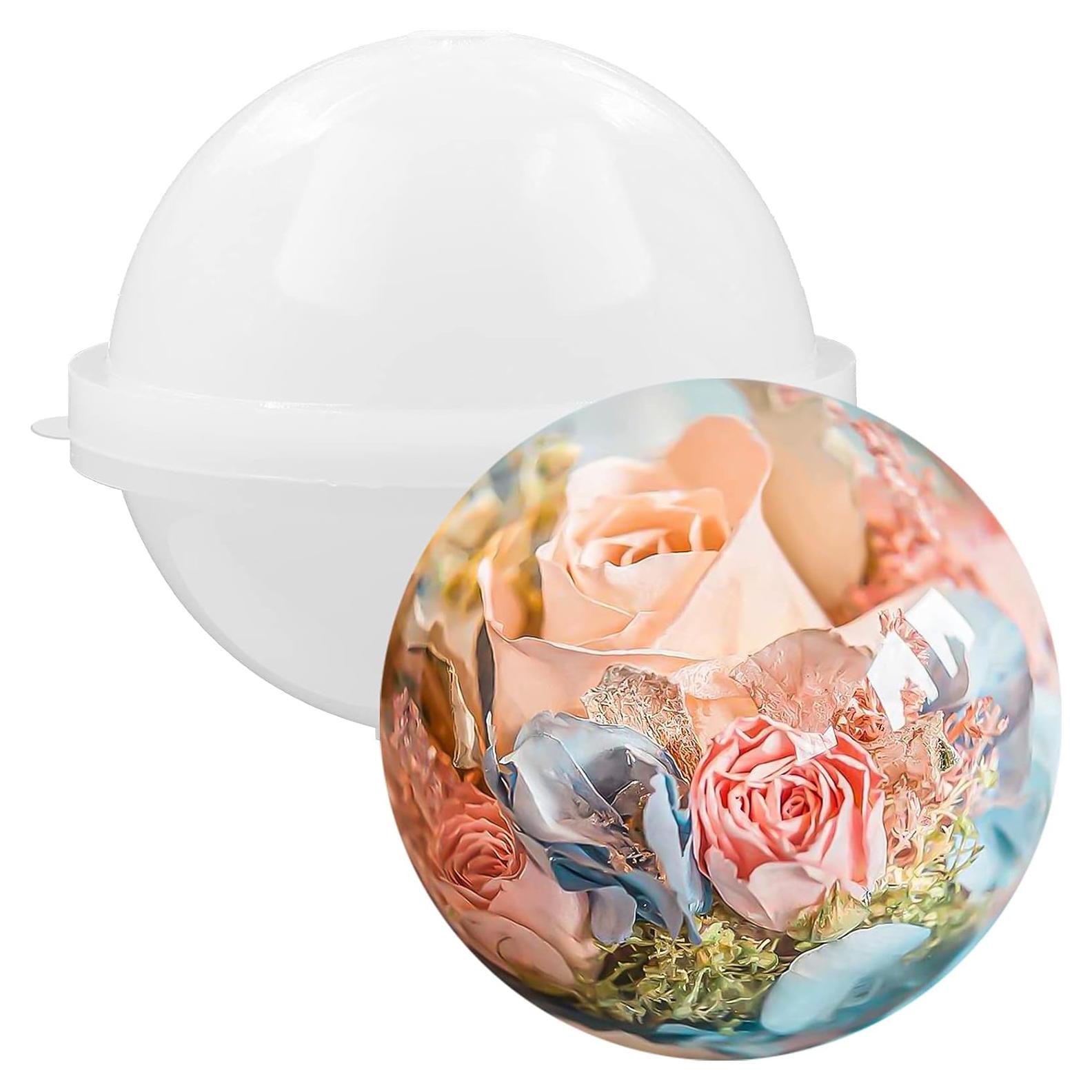 Molde de Silicona Esférico 12.7 cm FUNSHOWCASE para Resina y Jabón