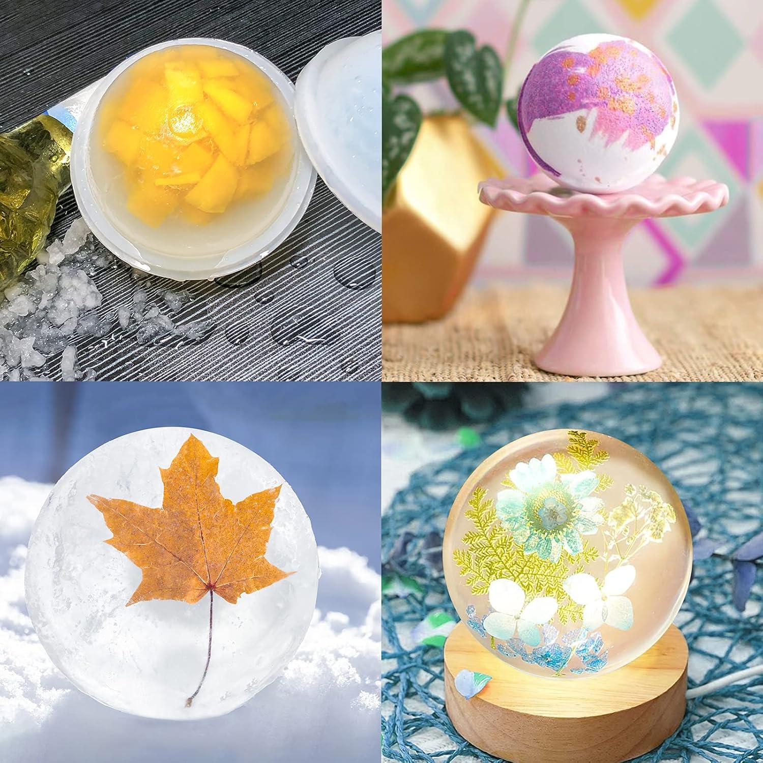 Molde de Silicona Esférico 12.7 cm FUNSHOWCASE para Resina y Jabón