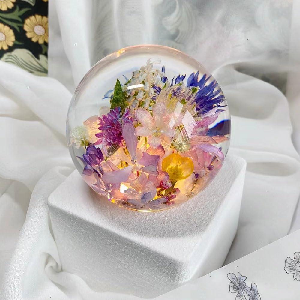 Molde de Resina Esfera Grande 10 cm BIGEBO Silicona Transparente