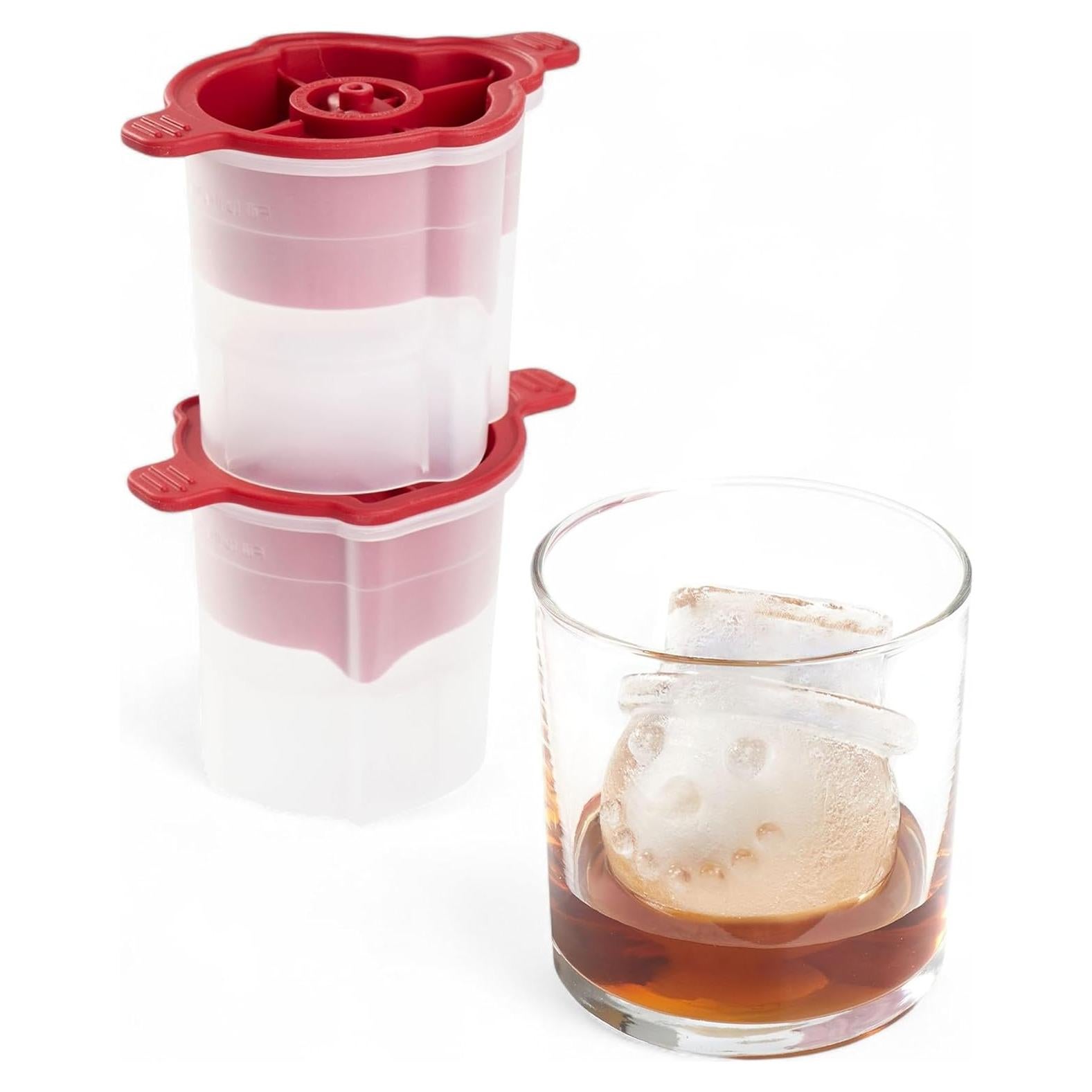 Molde de Hielo Tovolo Muñeco de Nieve Set de 2 Silicona BPA