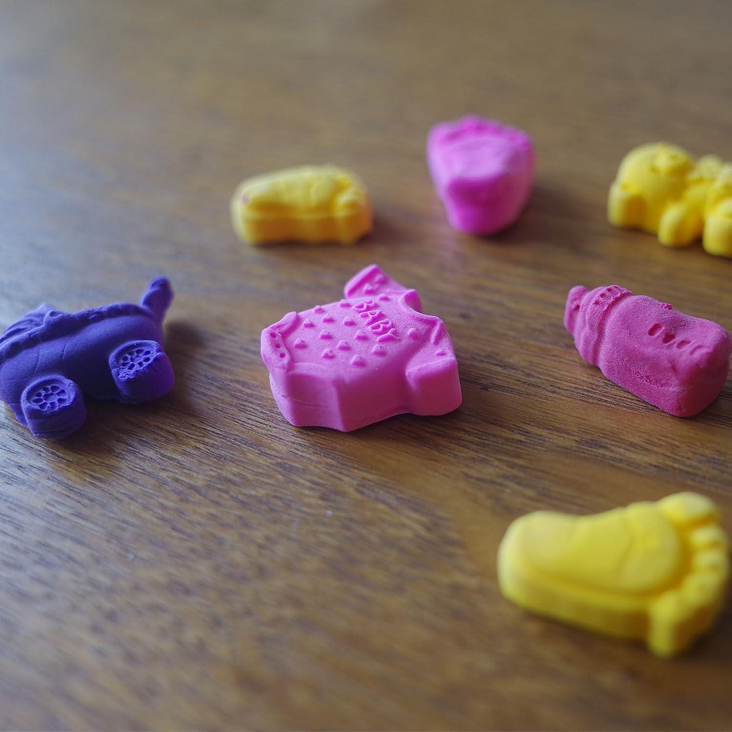 Molde de Silicona Baby Shower ScivoKaval 6 Diseños 19.8x19.8cm