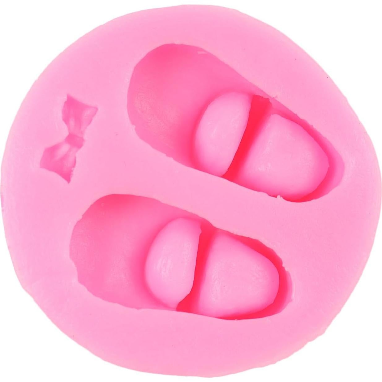 Molde de Silicona para Zapatos de Bebé QDMOLDS 5.7 cm