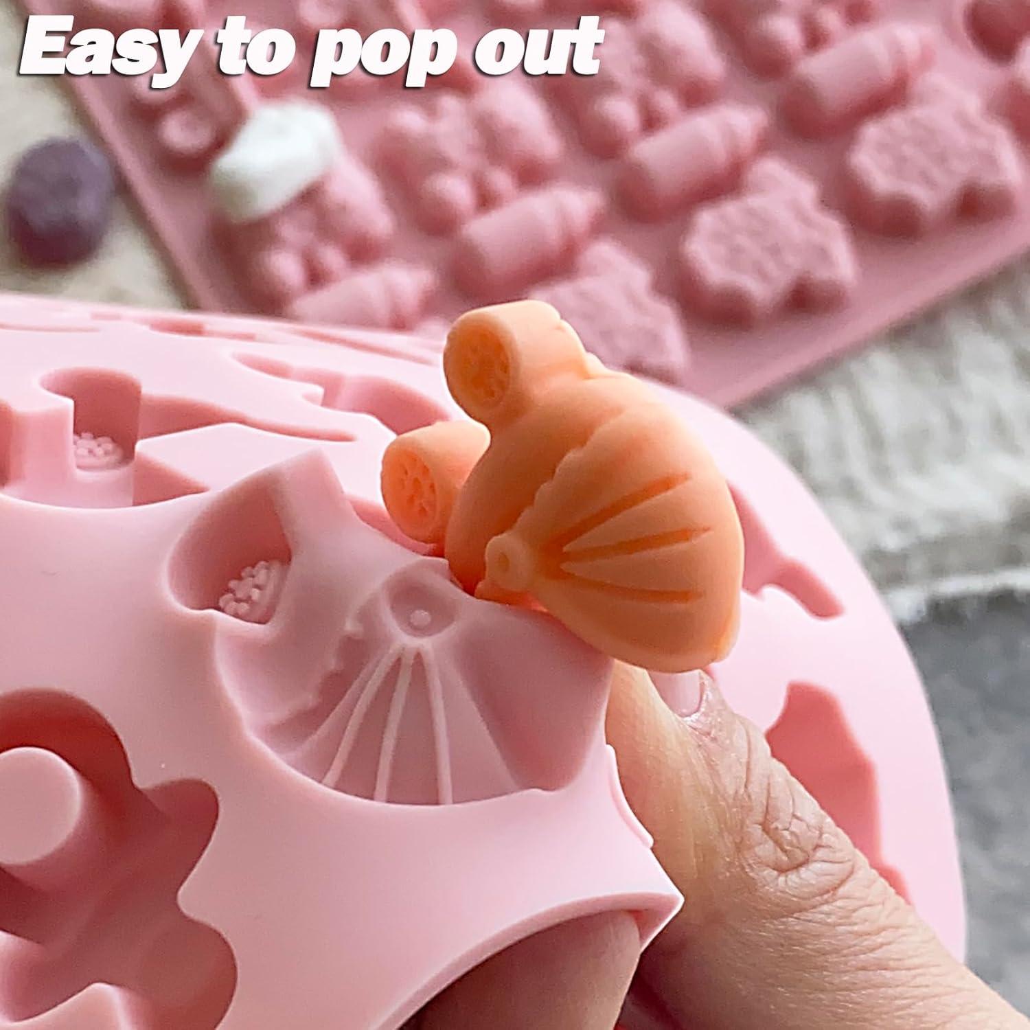 Molde de Silicona para Chocolate Baby Shower LLchunyun 2 Piezas