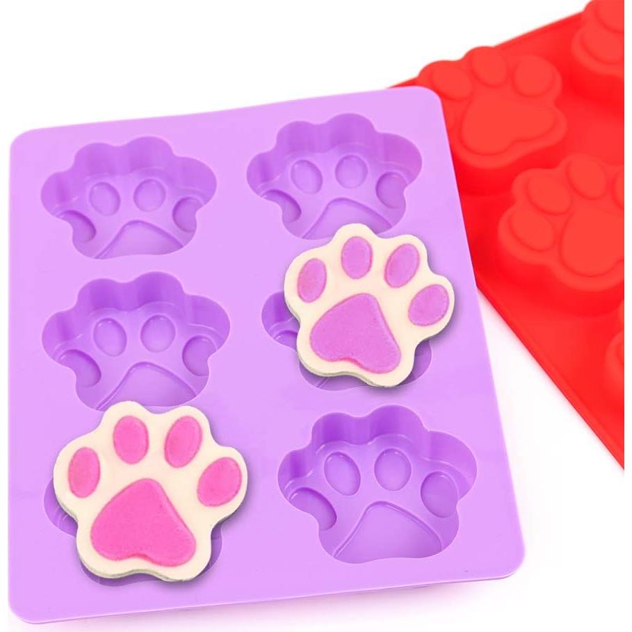 Moldes de Silicona para Chocolate y Golosinas Cozihom 4 Pzs