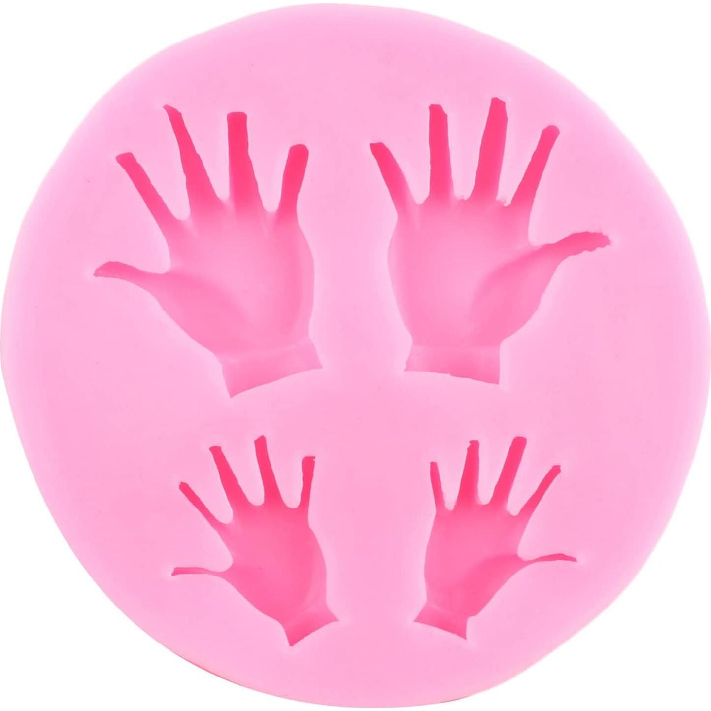 Moldes de Silicona para Fondant ZiXiang - Bebé, 4 Piezas