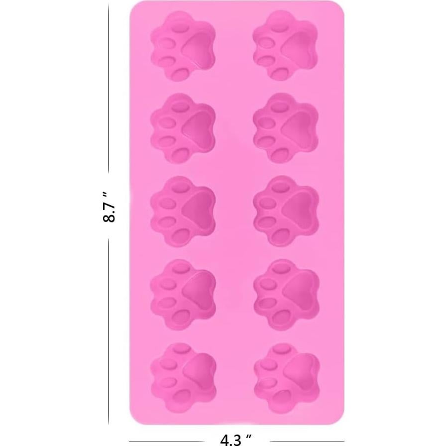 Moldes de Silicona para Huella de Perro SAMZAREULO - Juego de 3
