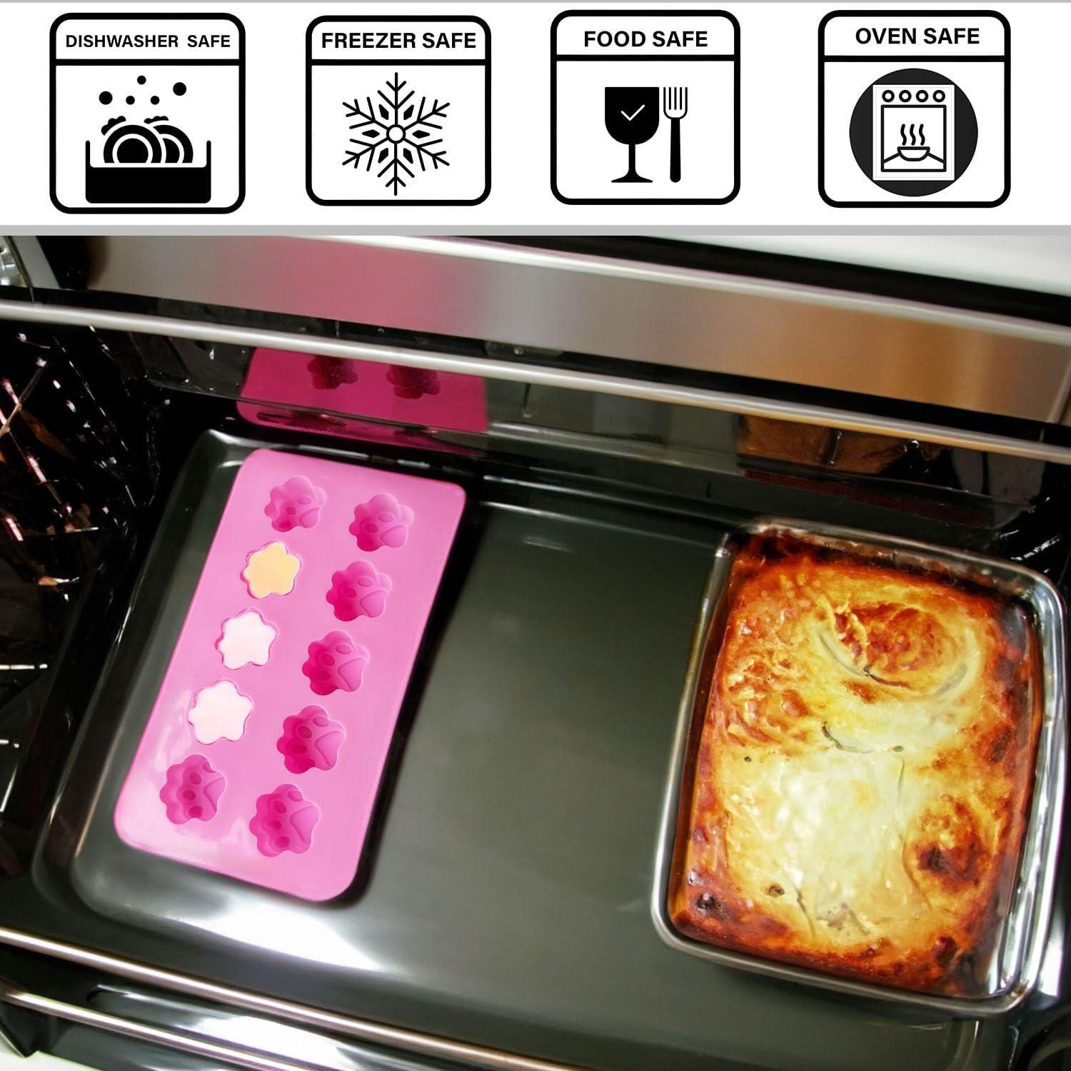 Moldes de Silicona para Huella de Perro SAMZAREULO - Juego de 3