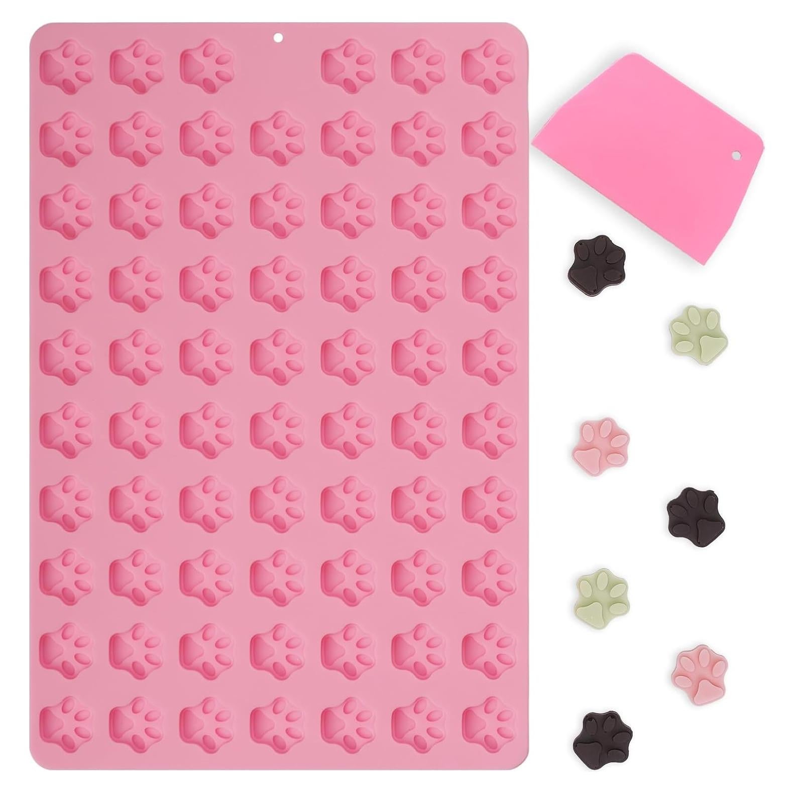 Molde de Silicona Huella de Pata Amyandone 69 Cavidades