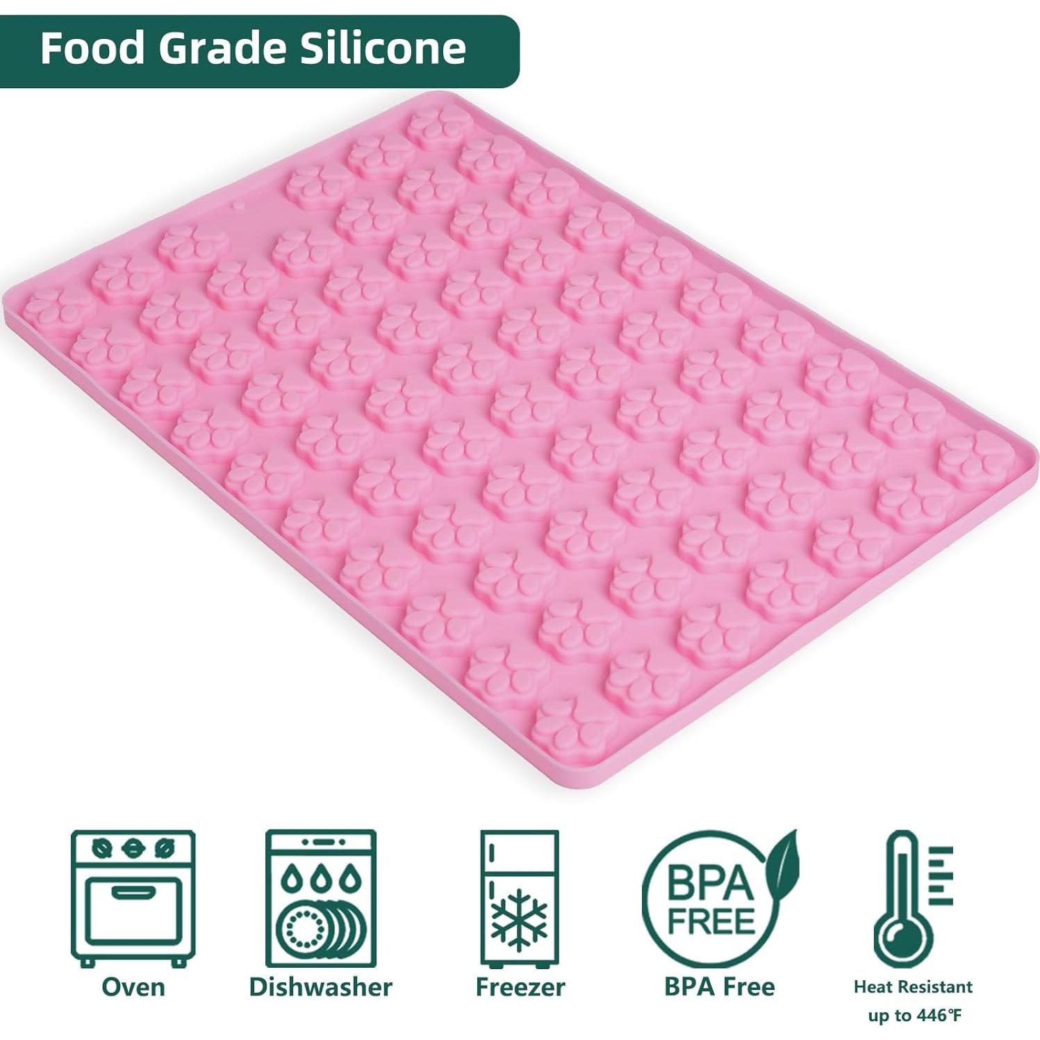 Molde de Silicona Huella de Pata Amyandone 69 Cavidades