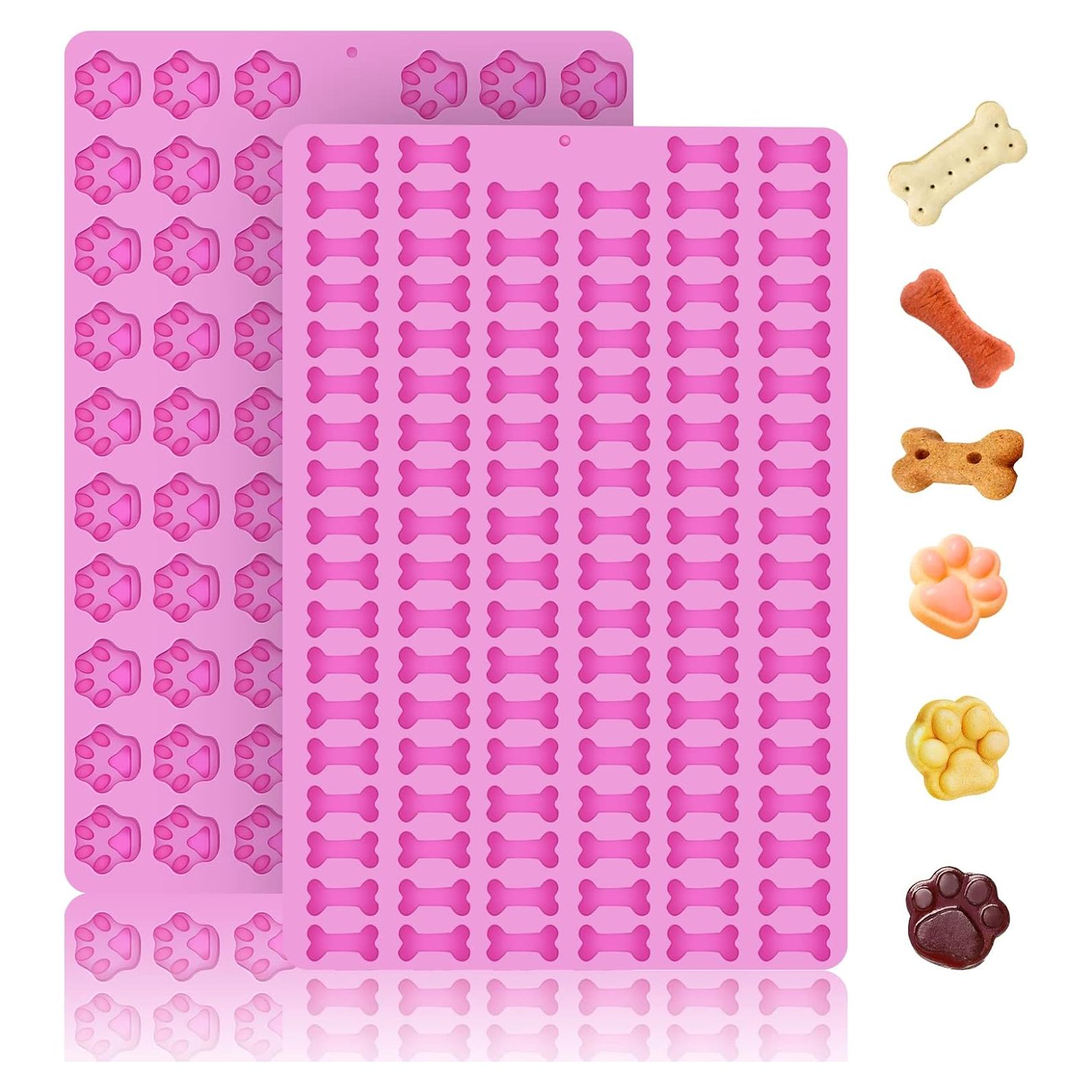 Moldes de Silicona Ecerangus para Golosinas de Perro 2 Pcs