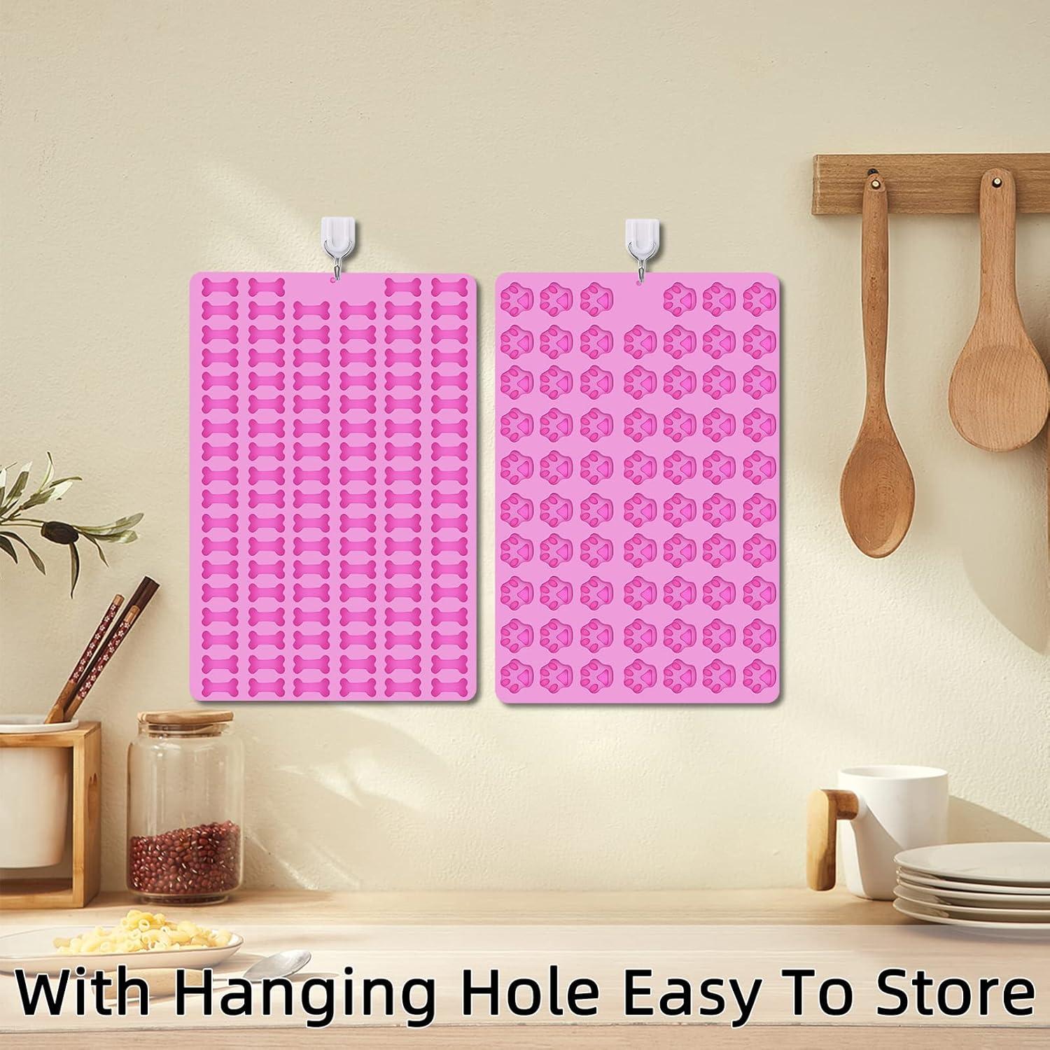 Moldes de Silicona Ecerangus para Golosinas de Perro 2 Pcs