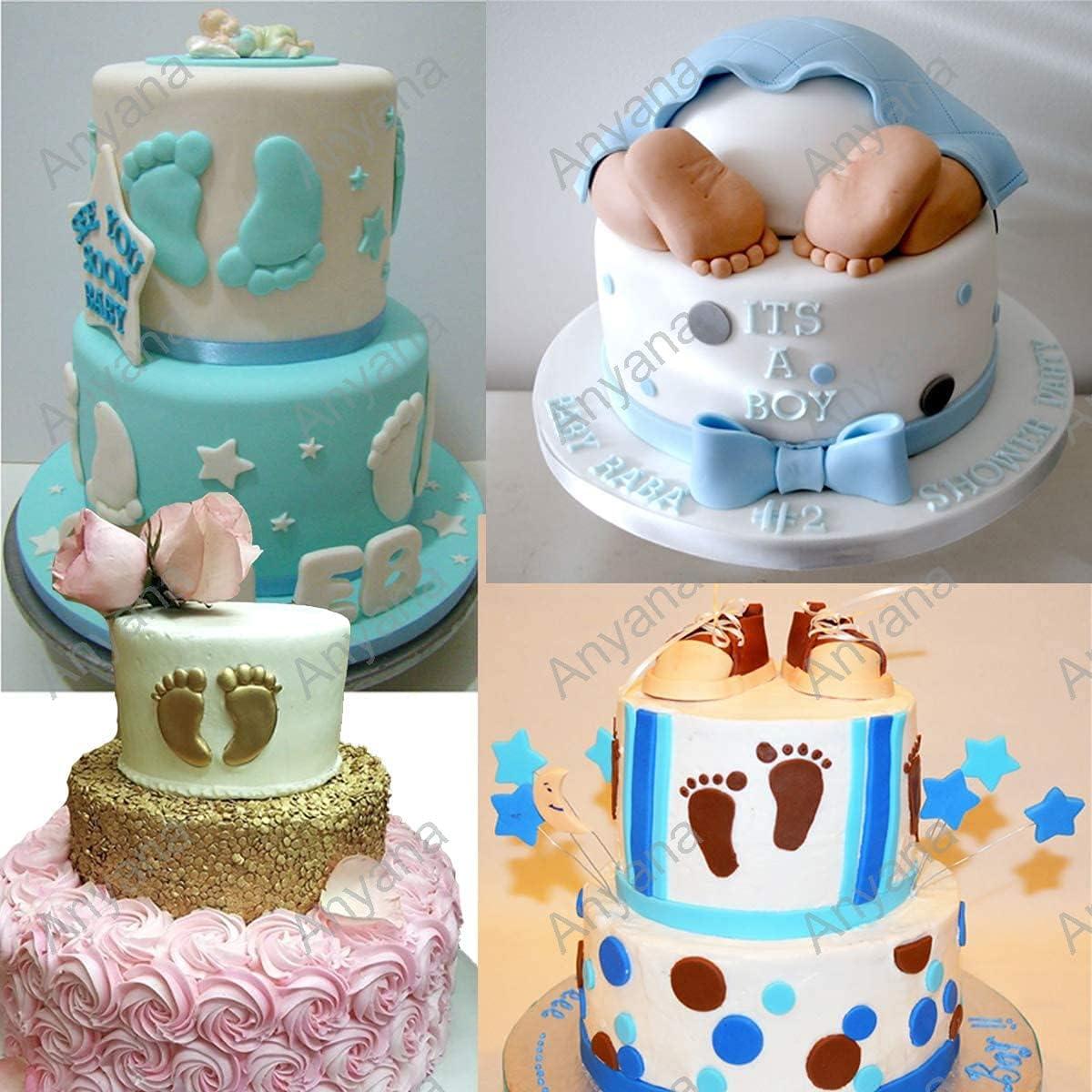 Molde de Silicona para Huellas de Bebé Guratapa - 8.8x5.1 cm