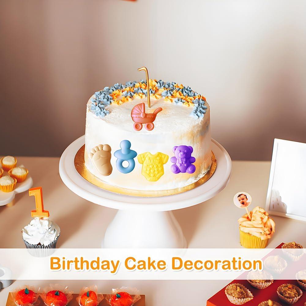 Moldes de Silicona Temáticos Baby Shower OURASHERO - 2 Piezas