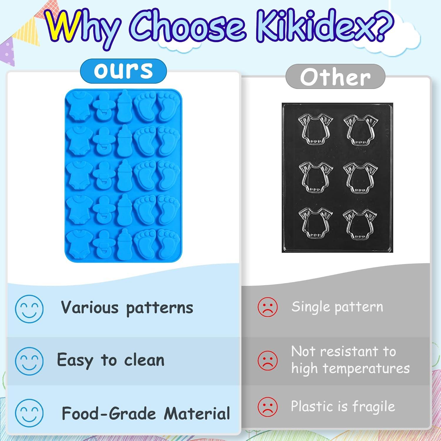 Molde de Silicona Sidosir Baby Onesie Mini para Galletas