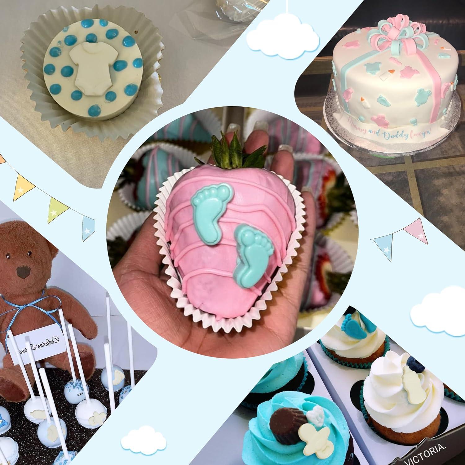 Molde de Silicona Sidosir Baby Onesie Mini para Galletas