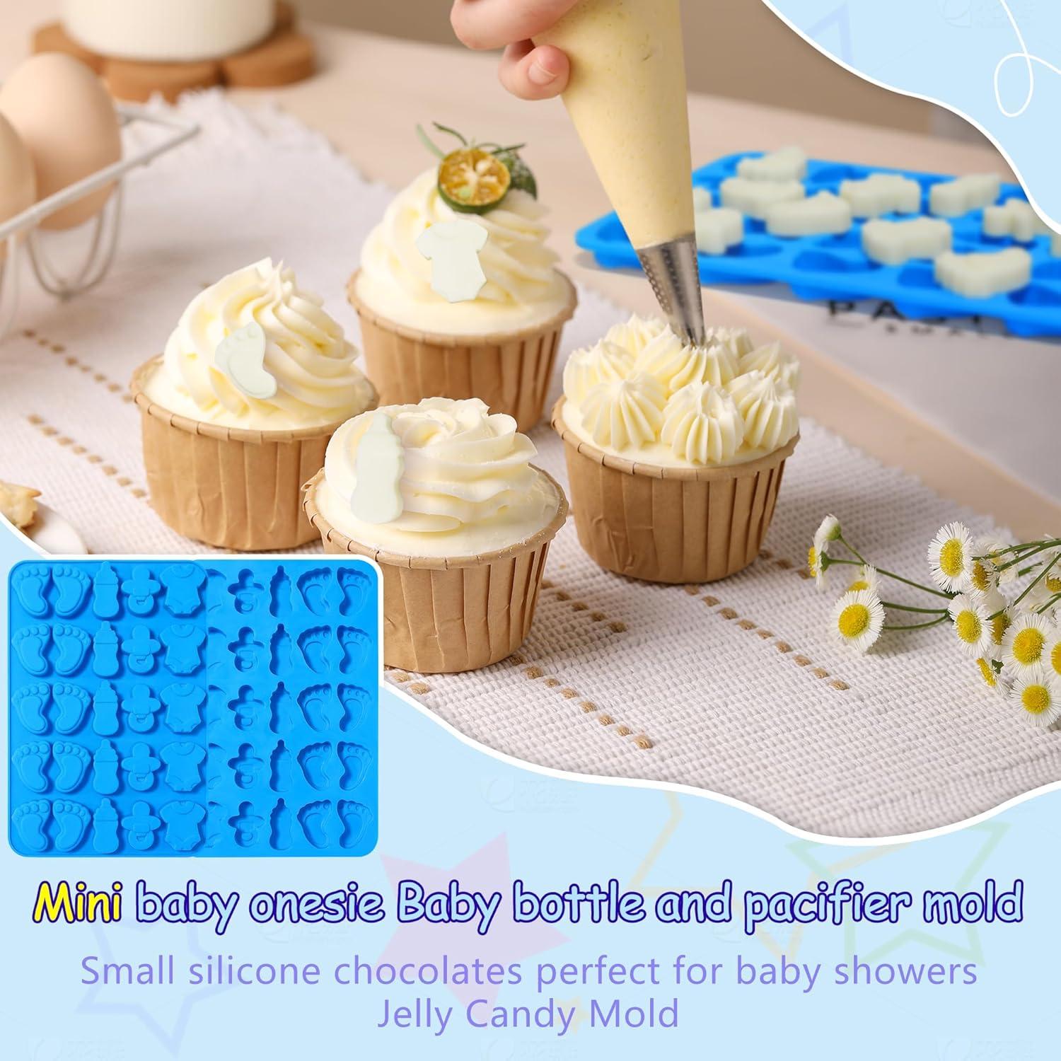 Molde de Silicona Sidosir Baby Onesie Mini para Galletas