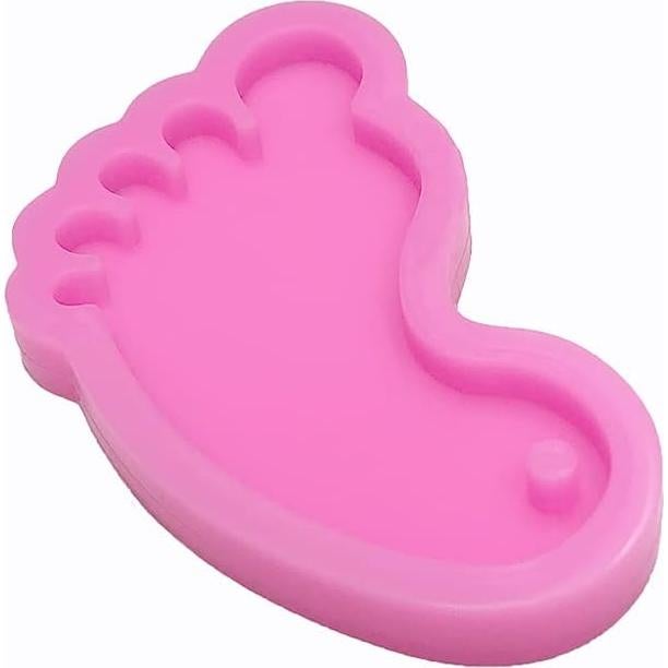 Moldes de Silicona para Manualidades Guratapa - Pie de Bebé