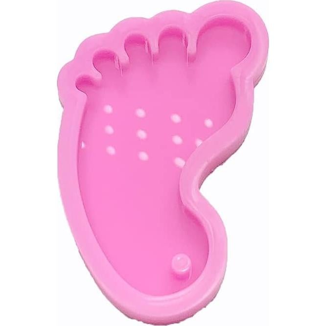 Moldes de Silicona para Manualidades Guratapa - Pie de Bebé