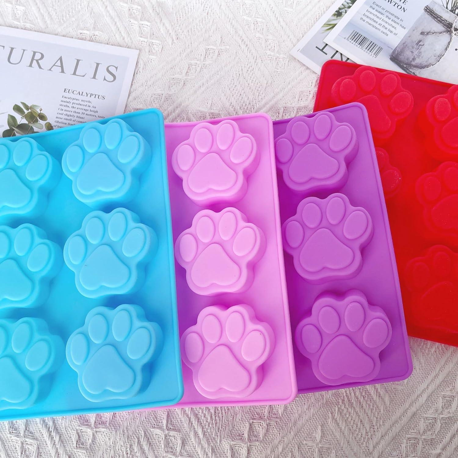 Moldes de Silicona SAGOOITS para Galletas de Perro - 4 PZS