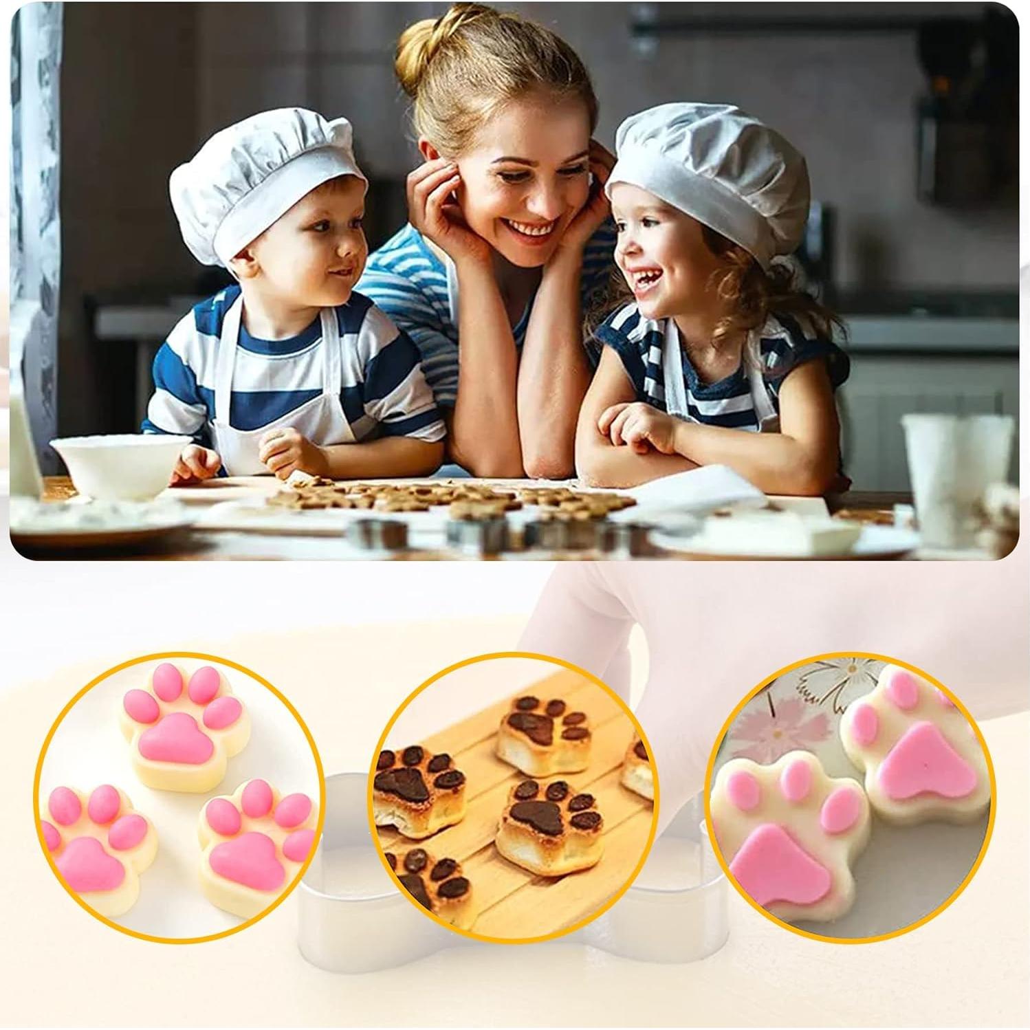 Moldes de Silicona SAGOOITS para Galletas de Perro - 4 PZS