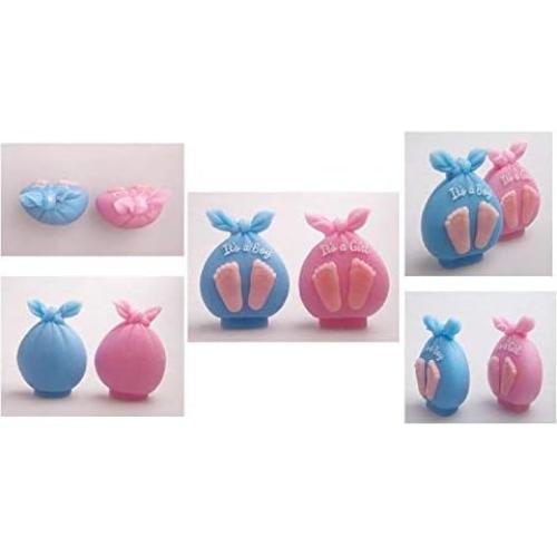 Molde de Silicona para Vela Baby Shower NINEXY 11x6.5cm