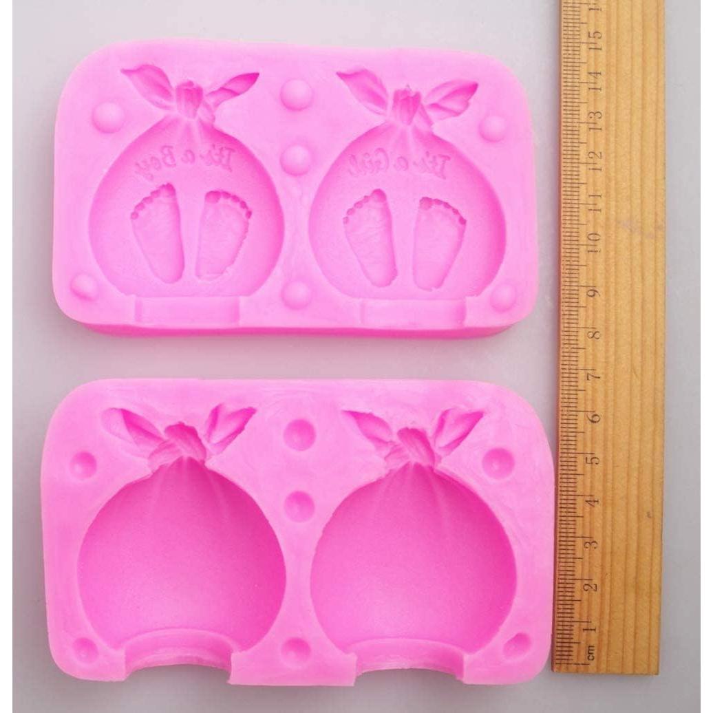 Molde de Silicona para Vela Baby Shower NINEXY 11x6.5cm