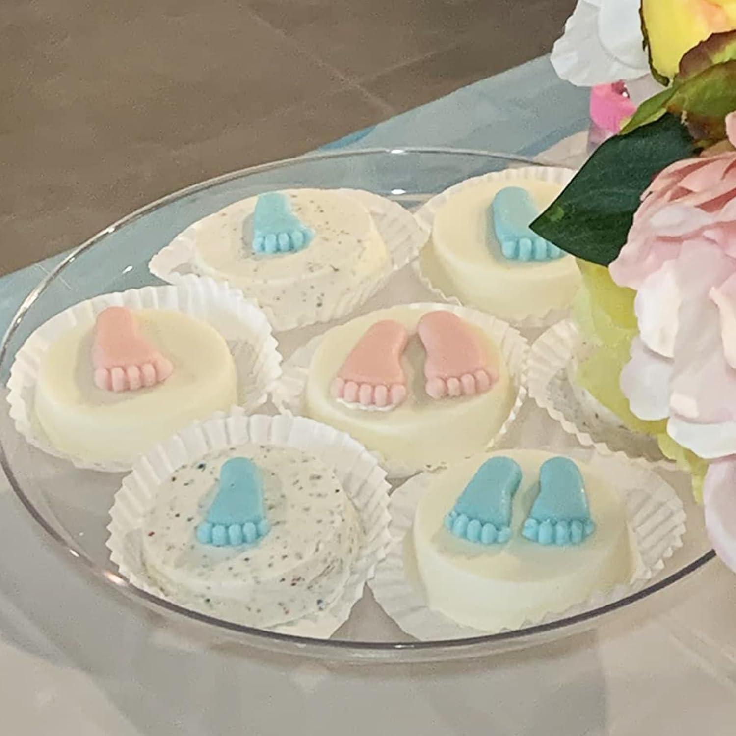 Molde de Silicona para Fondant Bebé YN324 - Pies y Más