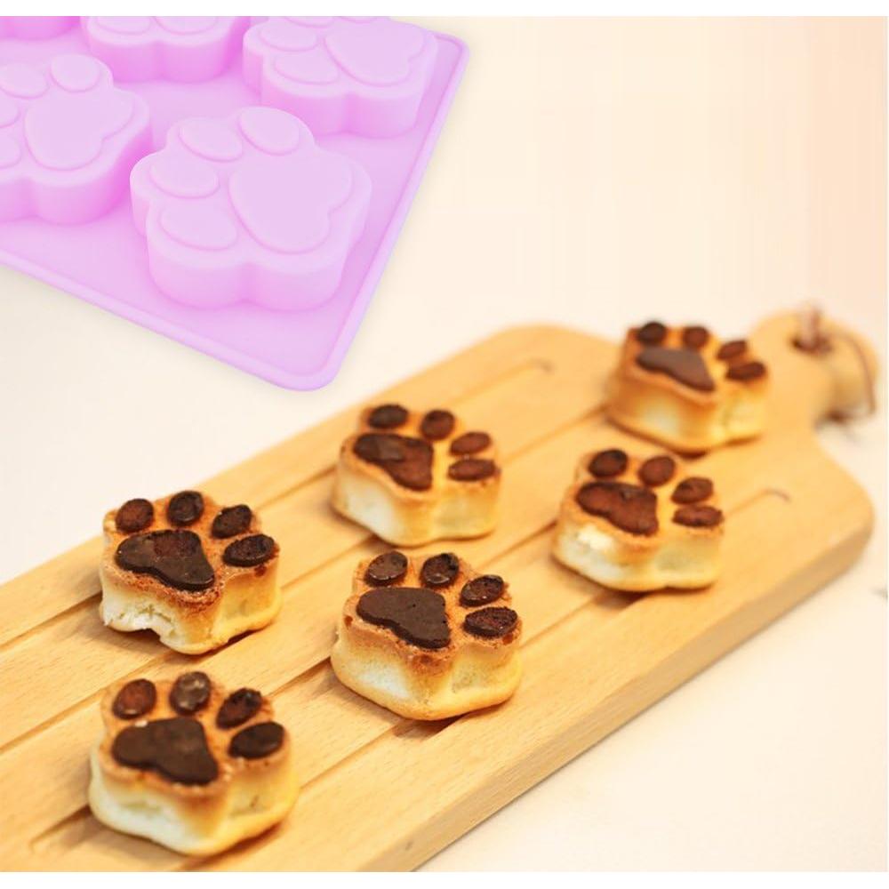 Molde de Silicona para Golosinas de Perro homEdge - Set de 4 Piezas