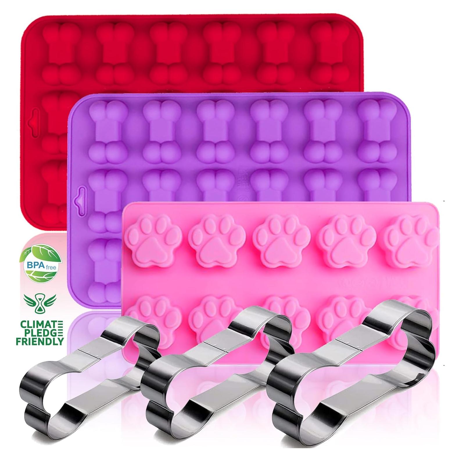 Moldes de Silicona para Hornear RUGVOMWM - Paquete de 6