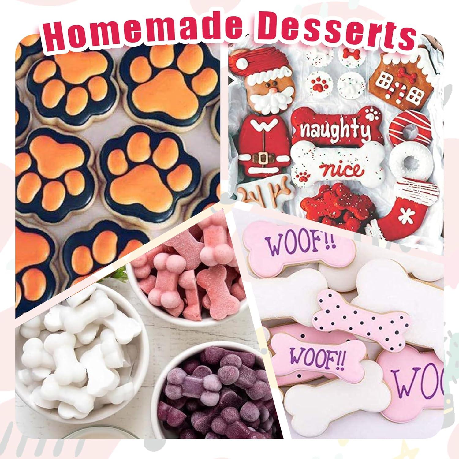 Moldes de Silicona para Hornear RUGVOMWM - Paquete de 6