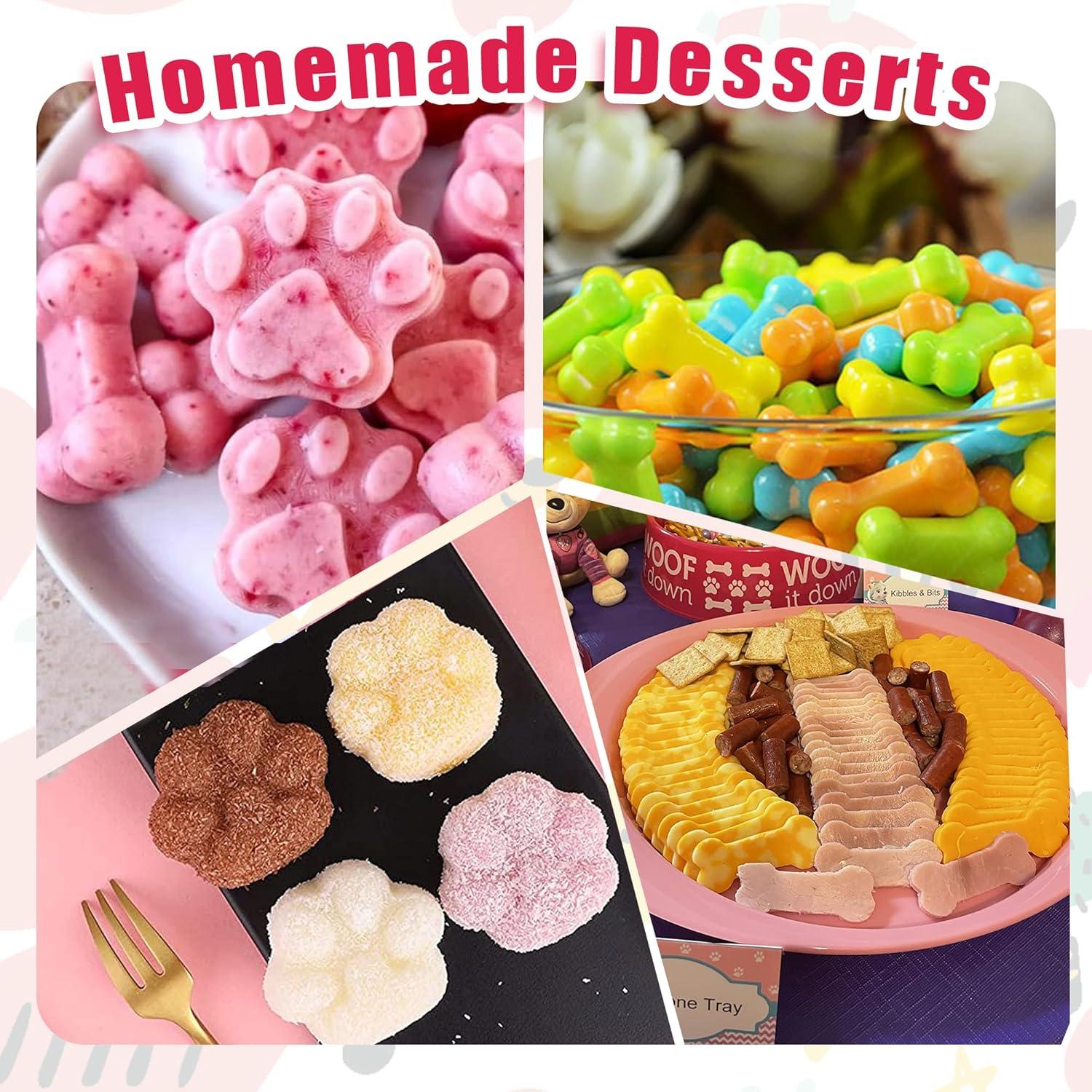 Moldes de Silicona para Hornear RUGVOMWM - Paquete de 6